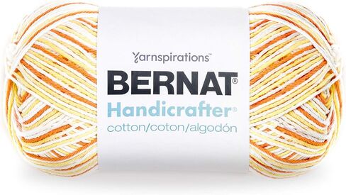 Bernat Handicrafter Cotton Yarn, Gauge 4 Medium Worsted, Coral Sea in Saudi Arabia