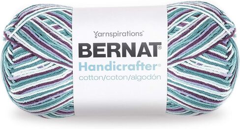 Bernat Handicrafter Cotton Yarn, Gauge 4 Medium Worsted, Coral Sea in Saudi Arabia