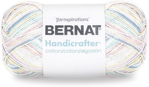 Bernat Handicrafter Cotton Yarn, Gauge 4 Medium Worsted, Coral Sea in Saudi Arabia