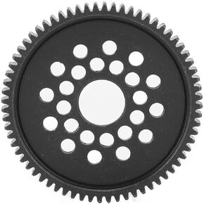 VGEBY RC Gear, Wear Resistant Steel 68T High Speed Remote Control Car Spur Gear Replacement Parts for TT‑02 Steel Gear