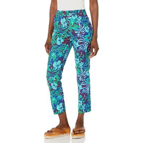 Trina Turk Women's Cropped Straight Leg Pant