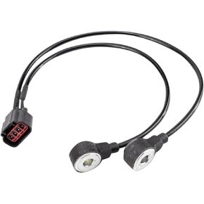 TRQ Engine Knock Sensor Compatible with 07-22 Ford 07-20 Lincoln 07-15 Mazda 08-09 Mercury
