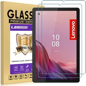 عبوتان من واقي الشاشة Lenovo Tab M9 9 بوصة، طبقة شاشة زجاجية شفافة عالية الوضوح لجهاز Lenovo Tab M9 9 بوصة إصدار 2023 TB310FU
