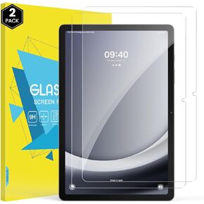 MoKo 2 Pack Screen Protector for Samsung Galaxy Tab A9 Plus/A9+ 11 Inch 2023, Tempered Glass High Definition for Galaxy Tab A9 Plus Screen Protector, Case Friendly 9H Hardness, Glass Slim Film, Clear