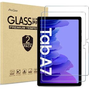 ProCase 2 Pack Galaxy Tab A7 10.4 2020 Screen Protector T500 T503 T505 T507, Tempered Glass Screen Film Guard for 10.4 Inch Galaxy Tab A7 2020 Tablet SM-T500 SM-T503 SM-T505 SM-T507