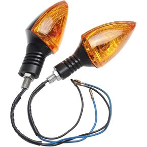 2 Pcs Motorcycle Front or Rear Turn Signal Indicators Compatible with KTM 990 690 Adventure Super Duke SMT SMC Enduro (Amber) in Kuwait