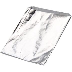 Angel’s Peel Lounge Sandwich Wrap Sheets 100 Pack.10 3/4" x14" - Grease Resistant Pre Cut Heavy Duty Foil Wraps for Restaurants, Delis, Catering, Food Trucks, Carts, Concession Stands