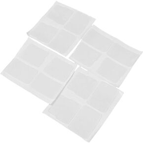 Door Hinge Protection Kit Compatible with All Series Jeep Wrangler JLU/Gladiator,Cover Door Hinges with Transparent Film Protective- 4 Door (6Pcs