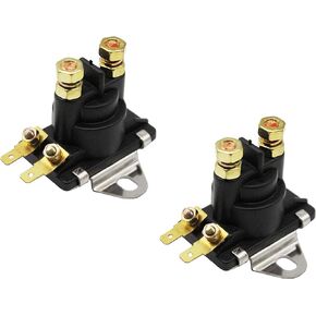 A.A 2 Pack Marine Starter Tilt Trim Relay Solenoid Replacement for Mercury MerCruiser 12V - 89-96158T, 89-818864T, 89-846070, 89-94318, 89-96158