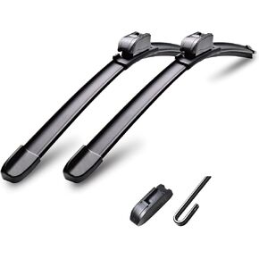 Windshield Wipers, 24'' + 20'' Wiper Blades for Volvo V90 2017-2019, XC40 2018-2019, Toyota 4 Runner 2010-2023,All-season Automotive Replacement Windshield Wiper Blades (Set of 2)