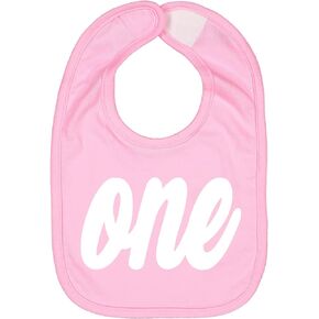 Aiden's Corner Handmade Cute Baby Boy Girl One First Birthday Smash Cake Bibs - Infant 1st Birthday Bibs