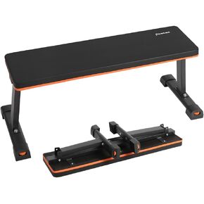 مقعد تمرين بوزن مسطح من بانانا، معدات تدريب وتدريبات القوة، جهاز تمرين الضغط للجيم المنزلي in Kuwait