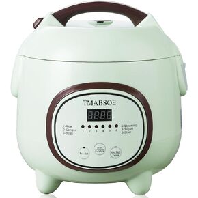 Small Rice Cooker 6 Cup (Cooked) Travel Rice Maker with 24H Keep Warm & Delay Timer, Electric Rice Cooker for 1-3 People, Fit for Cooking Rice, Soup, Congee & Yogurt