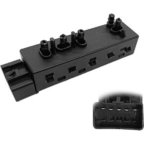 12451498 Front Right Passenger 8 Way Power Seat Control Adjustment Switch Compatible with 2007-2013 Sierra Yukon Avalanche Silverado Suburban Lacrosse Power Seat Switch