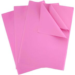 RINDOJIN 100 Sheets Hot Pink Tissue Paper for Gift Bags 14 x 20 Inches Wrapping Tissue Paper Hot Pink Wrapping Paper for Gift Packaging Filler Art Crafts Wedding Birthday Gift Wrapping Paper