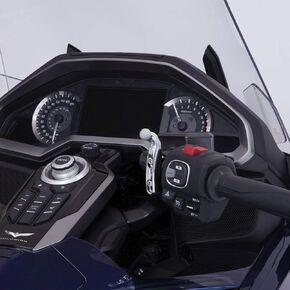 CIRO Goldstrike Smartphone Holder with Black Perch Mount for Gold Wing (58319)