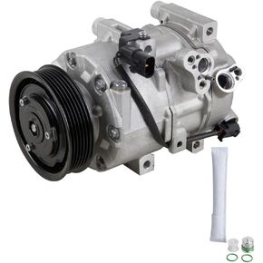 For Kia K900 2016 2017 OEM AC Compressor w/A/C Clutch & Drier - BuyAutoParts 61-97006R4 New