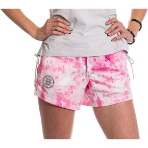 Calhoun NHL Womens Team Logo Tie Dye Terry Shorts