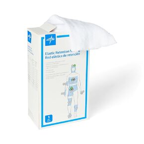 Medline Stretch Tubular Elastic Dressing Retention Net, Size 10, 41" x 25 yd., Ideal for Wound Care, Single Pack
