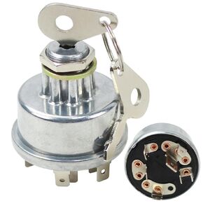 مفتاح الإشعال التبديل E7NN11N501AB لفورد 2000 2300 2310 2600 2610 3000 3055 3100 3120 3150 3430 3600 4000 5000 6000 7000 8000 2600 3600 4600 جرار Ign مفتاح تشغيل مع 2 مفتاح 7 أطراف 35 أمبير in Kuwait