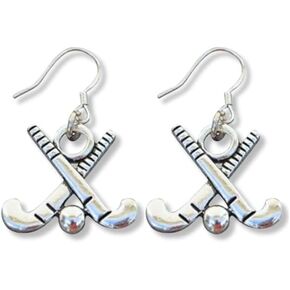 Field Hockey Earrings, Field Hockey Jewelry, Field Hockey Gifts, Field Hockey Charm Earrings, Gift for Field Hockey Players
