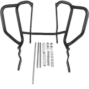 Worldmotop Crash Bar Engine Guard Frame Protector Compatible with Honda CRF300L Rally CRF300 L CRF 300 L 2020 2021 2022 2023