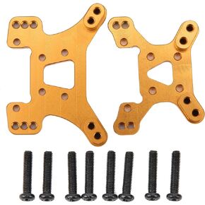 Shock Tower, Front and Rear RC Car Shock Tower Mounts Replace Upgrade Parts Sway Parts Systems Compatible with Wltoys 1/12 Parts Hardwarehandle Model Car Accessories