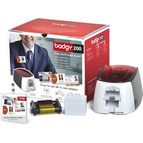 Badgy200 Card and Badge Printer - Pack Printer Cards Software