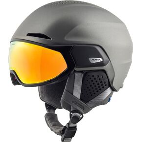 ALPINA ORO QV MIPS - Adjustable ski & Snowboard Helmet - self-tinting Visor, closable Ventilation & Ultimate Protection