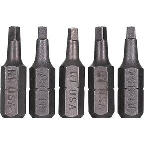 Mayhew Tools 18921-5 Square Recess Insert Bit, 1 x 1", 5-Pack