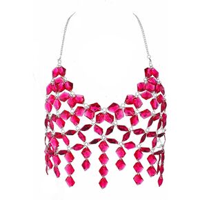 سلسلة الجسم بلايز للنساء الوردي كريستال الجسم سلسلة الصدرية الأعلى مثير مبهر عارية الذراعين الصدر الجسم سلاسل مجوهرات للنساء والفتيات in Kuwait