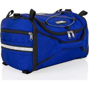 4250 Deluxe Hide-Away Tail Trunk - Water-Resistant, Tear-Resistant, Industrial Grade Ballistic Nylon with Adjustable Bungee Mounting System for Universal Fit