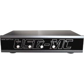 VOCOPRO USBMC 4 Microphone Analog to Digital USB Audio Interface Black