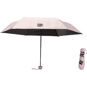 5 مظلة صغيرة قابلة للطي، مظلات محمولة خفيفة الوزن للحماية من الشمس والمطر مع غراء أسود وطلاء Telfon يحجب 99% من الأشعة فوق البنفسجية in Kuwait