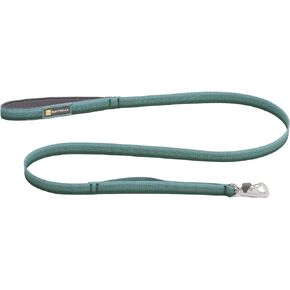 Ruffwear, Front Range Dog Leash, 5 ft Lead with Padded Handle for Everyday Walking, River Rock Green