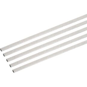 MECCANIXITY Foam Gasket 20"L x 0.16"W x 0.08"H High-Shielding Conductive Fabric Foam Strip with Adhesive Backing Grey 5Pcs