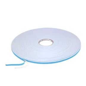 Double Sided Foam Tape PE, Glazing Tape - Size 3/4 x 1/16 x 164 feet (50 m) - 1 Unit, White
