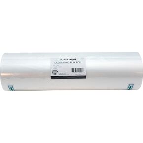 School Smart Laminating Film Roll, 12 Inches x 500 Feet, 1.5 mil Thick,1 core, High Gloss