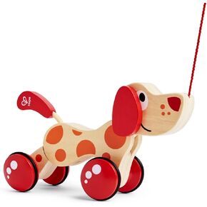 Hape Walk-A-Long Puppy Wooden Pull Toy in Saudi Arabia