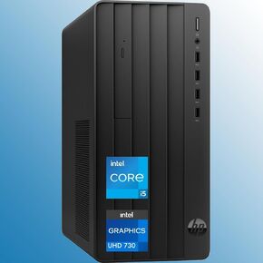 HP Pro Tower 290 G9 Desktop Business Computer, 12th Gen Intel Core i5-12400 Processor, 16GB RAM 1TB SSD, Intel UHD Graphics, Wired Keyboard and Mouse Included, Win11 Pro, Black