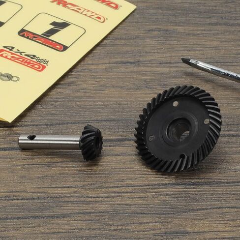 RCAWD Hard Steel Ring, 14T Pinion Gear for 1/10 Losi Baja Rey, Rock Rey Hammer Rey U4 Upgrade Parts in Saudi Arabia