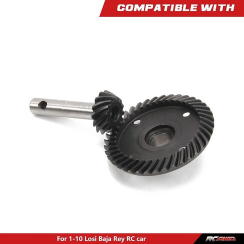 RCAWD Hard Steel Ring, 14T Pinion Gear for 1/10 Losi Baja Rey, Rock Rey Hammer Rey U4 Upgrade Parts in Saudi Arabia