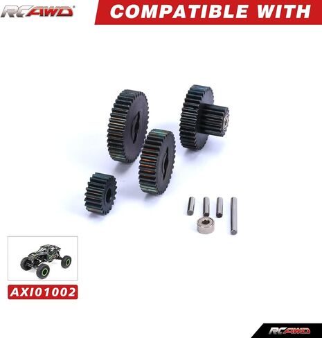 RCAWD Steel 48P Transmission Gear Set for Axial 1/18 UTB18 Capra Trail Upgrade Parts in Saudi Arabia