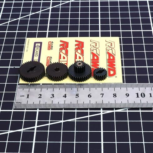 RCAWD Steel 48P Transmission Gear Set for Axial 1/18 UTB18 Capra Trail Upgrade Parts in Saudi Arabia