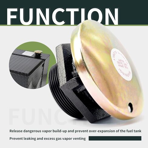 غطاء تنفيس خزان نقل الوقود مع الرقبة الملولبة، غطاء خزان وقود الديزل ذو الضغط التنفيس مع قاعدة NPT مقاس 2 بوصة تستخدم لخزان نقل غاز وقود الديزل وخزان تخزين الوقود ذو التهوية يمنع غطاء التحكم بالبخار in Kuwait