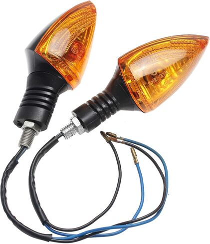 2 Pcs Motorcycle Front or Rear Turn Signal Indicators Compatible with KTM 990 690 Adventure Super Duke SMT SMC Enduro (Amber) in Kuwait