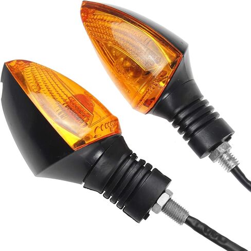 2 Pcs Motorcycle Front or Rear Turn Signal Indicators Compatible with KTM 990 690 Adventure Super Duke SMT SMC Enduro (Amber) in Kuwait