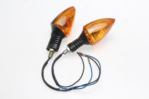 2 Pcs Motorcycle Front or Rear Turn Signal Indicators Compatible with KTM 990 690 Adventure Super Duke SMT SMC Enduro (Amber) in Kuwait