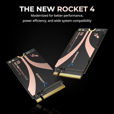 SABRENT Rocket 1TB 2242 DRAM-Less M.2 PCIe Gen 4 NVMe SSD (SB-2142-1TB) in Saudi Arabia