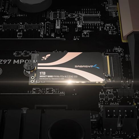 SABRENT Rocket 1TB 2242 DRAM-Less M.2 PCIe Gen 4 NVMe SSD (SB-2142-1TB) in Saudi Arabia